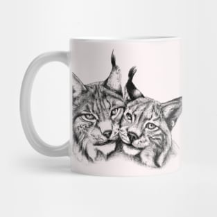 Lynx Couple Mug